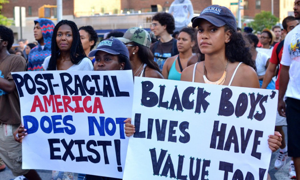 Black Lives Matter Highlighting the Myth Of A Post Racial America