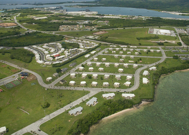 A Navy base in Guam. Source: Wikimedia Commons