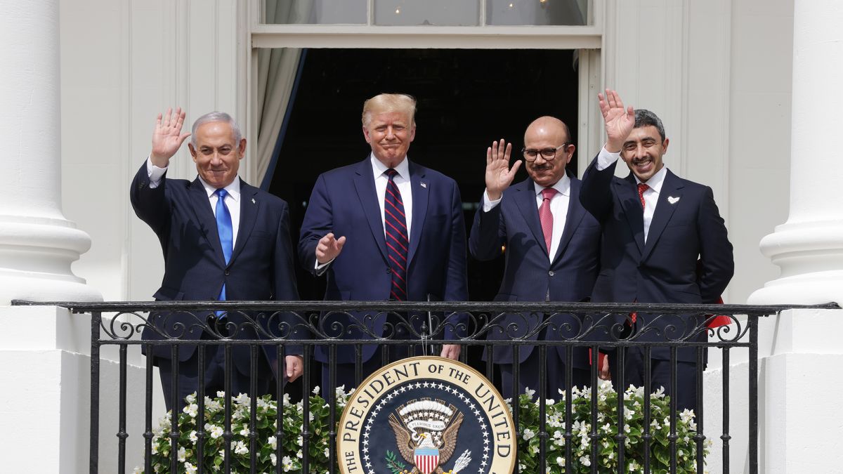 The men who signed the Abraham Accords