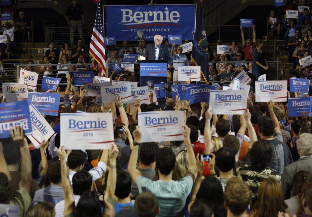 Bernie Sanders Rallies Voters in Portland, Maine
